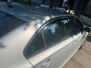 Skoda Rapid 2012-2019 Window Deflectors with Chrome Trim Niken Luxury (4 pcs) photo 2