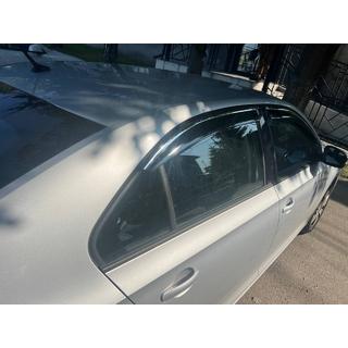 Window Deflectors with Chrome Trim Niken Luxury (4 pcs) Skoda Rapid 2012-2019 photo 2