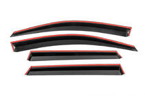 Skoda Karoq 2018- Window Deflectors with Chrome Trim Niken Luxury (2018-2022, 4 pcs) photo 4