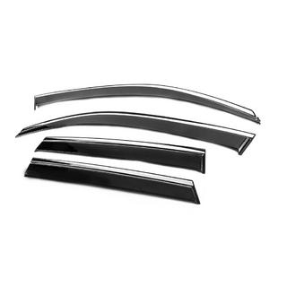 Window Deflectors with Chrome Trim Niken Luxury (4 pcs) Suzuki Vitara 2015- photo 2
