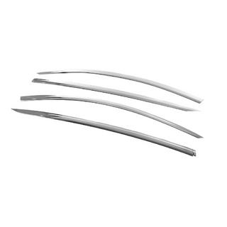 Chrome Window Deflectors Niken Luxury (4 pcs) photo 2