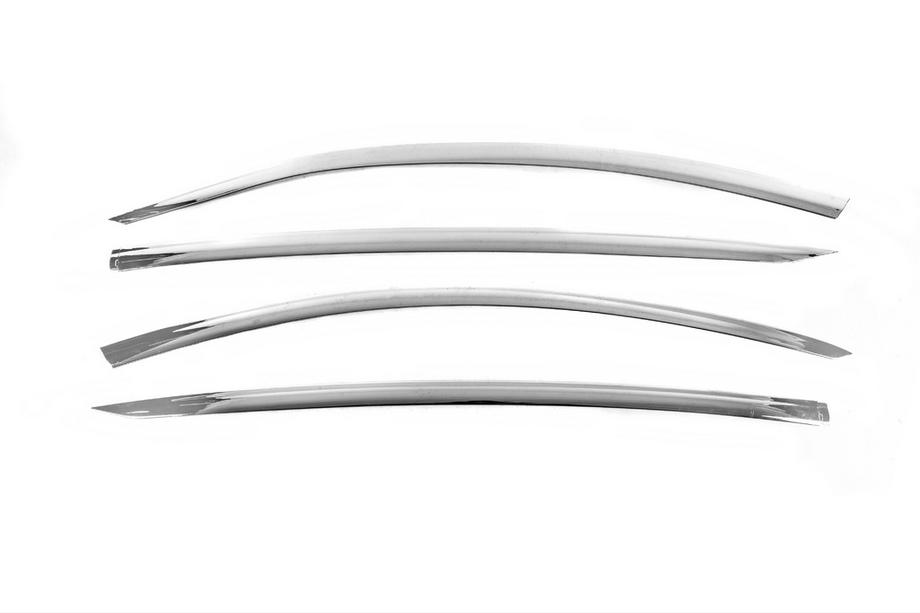 Tesla Model Y 2020- Chrome Window Deflectors Niken Luxury (4 pcs) Photo 1