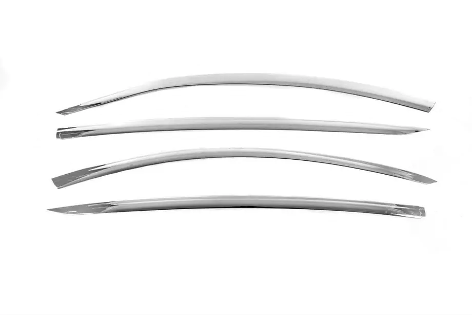 Tesla Model Y 2020- Chrome Window Deflectors Niken Luxury (4 pcs) Photo 1