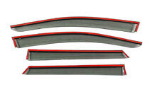 Toyota bZ4X 2022- Window Deflectors with Chrome Trim Niken Luxury (4 pcs) photo 3