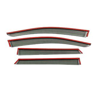 Window Deflectors with Chrome Trim Niken Luxury (4 pcs) photo 3