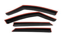 Volkswagen ID.3 2019- Window Deflectors with Chrome Trim Niken Luxury (4 pcs) photo 4