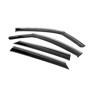 Window Deflectors with Chrome Trim Niken Luxury (4 pcs) photo 3