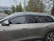 Volkswagen ID.6 2021- Window Deflectors with Chrome Trim Niken Luxury (4 pcs) photo 1
