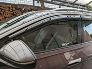 Volkswagen ID.6 2021- Window Deflectors with Chrome Trim Niken Luxury (4 pcs) photo 5
