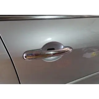 Chrome Door Handle Covers (4 pcs, Stainless Steel) photo 1