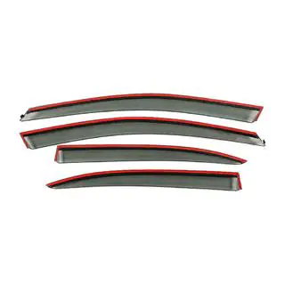 Window Deflectors with Chrome Trim Niken Luxury (USA, 4 pcs) photo 3