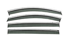 Volkswagen Sharan 2010-2023 Window Deflectors with Chrome Trim Niken Luxury (4 pcs) photo 1