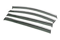 Volkswagen Sharan 2010-2023 Window Deflectors with Chrome Trim Niken Luxury (4 pcs) photo 2
