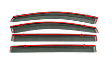 Volkswagen Sharan 2010-2023 Window Deflectors with Chrome Trim Niken Luxury (4 pcs) photo 3