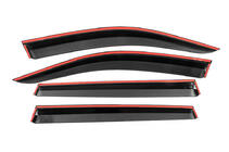 Volkswagen Tiguan 2016-2023 Window Deflectors with Chrome Trim Niken Luxury (4 pcs) photo 4