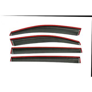 Window Deflectors with Chrome Trim Niken Luxury (4 pcs) photo 3