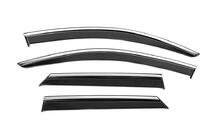 Volkswagen T-Roc 2017-2025 Window Deflectors with Chrome Trim Niken Luxury (4 pcs) photo 1