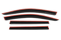 Volkswagen Passat B6 2006-2012 Window Deflectors with Chrome Trim Niken Luxury (SW, 4 pcs) photo 3