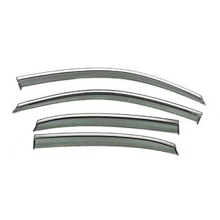 Window Deflectors with Chrome Trim Niken Luxury (USA, 4 pcs) photo 2