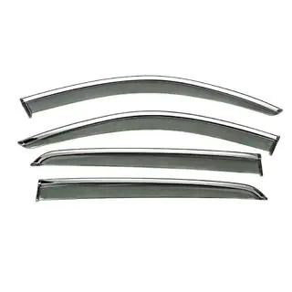 Window Deflectors with Chrome Trim Niken Luxury (4 pcs) Volvo XC40 2018- photo 2