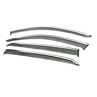 Window Deflectors with Chrome Trim Niken Luxury (4 pcs) Volvo XC40 2018- photo 3