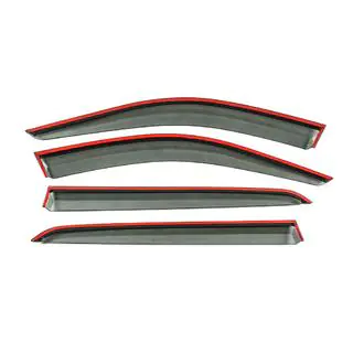 Window Deflectors with Chrome Trim Niken Luxury (4 pcs) Volvo XC40 2018- photo 4