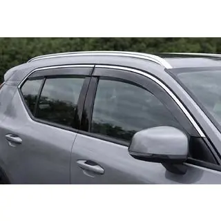 Window Deflectors with Chrome Trim Niken Luxury (4 pcs) Volvo XC40 2018- photo 1