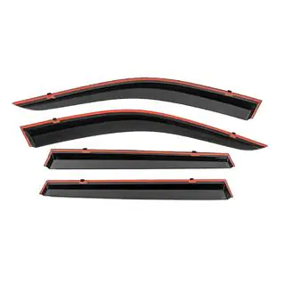 Window Deflectors with Chrome Trim Niken Luxury (4 pcs) Volvo XC90 2015- photo 3
