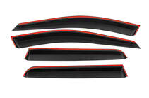 Volvo XC90 2002-2014 Window Deflectors with Chrome Trim Niken Luxury (4 pcs) photo 4