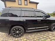 Toyota Land Cruiser 200 2007-2021 Window Deflectors with Chrome Trim Niken Luxury (6 pcs) photo 3