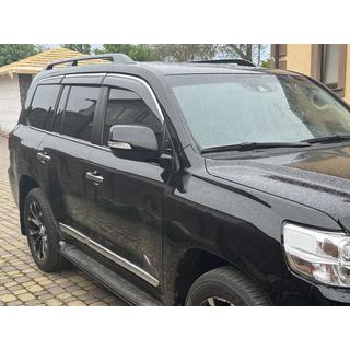 Window Deflectors with Chrome Trim Niken Luxury (6 pcs) Toyota Land Cruiser 200 2007-2021 photo 1