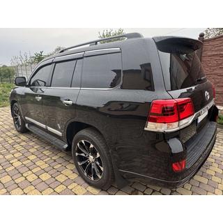 Window Deflectors with Chrome Trim Niken Luxury (6 pcs) Toyota Land Cruiser 200 2007-2021 photo 4