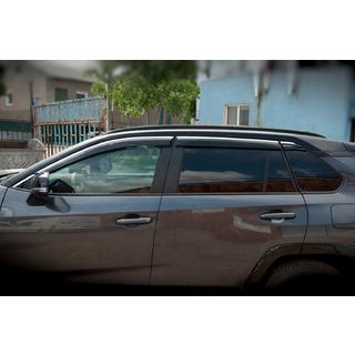 Window Deflectors with Chrome Trim Niken Luxury (6 pcs) photo 1