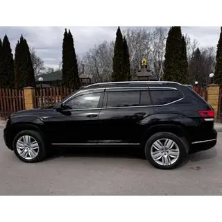 Window Deflectors with Chrome Trim Niken Luxury (6 pcs)
