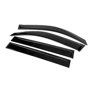 Window Deflectors Niken Luxury (4 pcs) Toyota Land Cruiser 200 2007-2021 photo 2