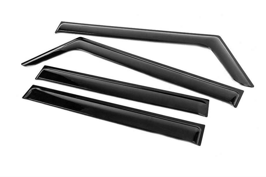 Suzuki Jimny 2018- Window Deflectors Niken Luxury (4 pcs) Photo 2