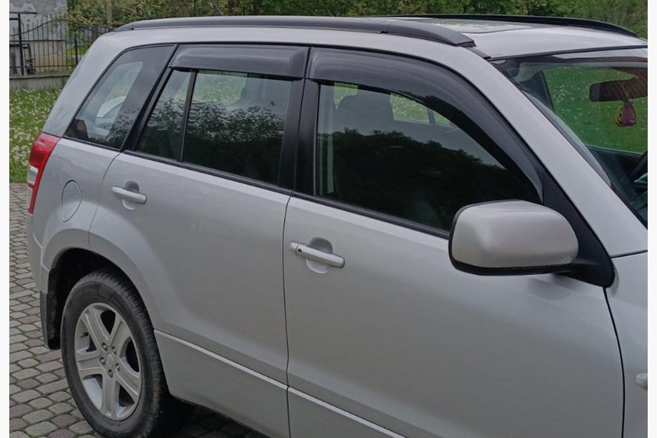 Suzuki Grand Vitara 2005-2017 Window Deflectors Niken Luxury (4 pcs) Photo 2