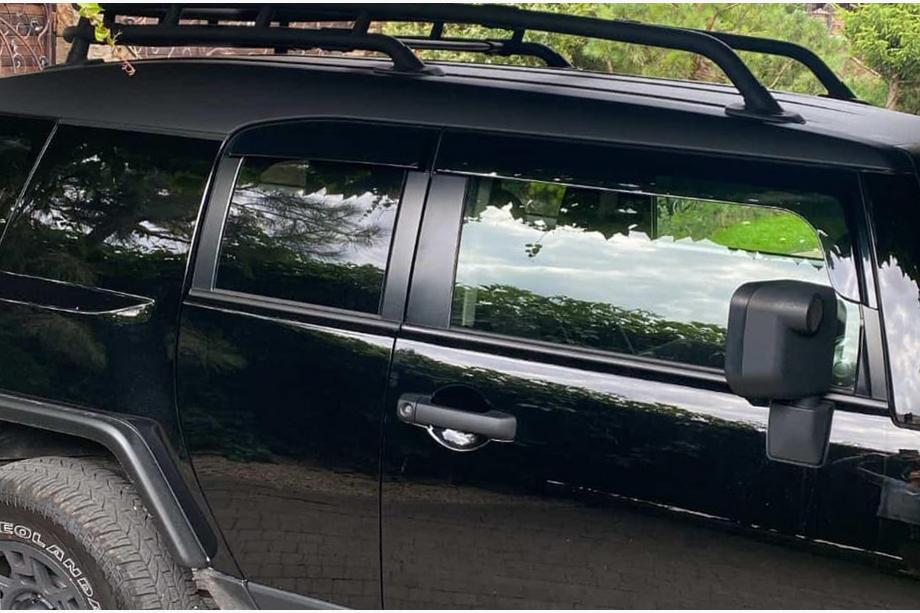 Toyota FJ Cruiser 2006-2022 Window Deflectors Niken Luxury (4 pcs) Photo 2