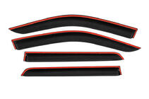 Toyota Hilux 2015- Window Deflectors Niken Luxury (4 pcs) photo 3