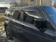 Toyota Land Cruiser Prado 250 2023- Window Deflectors Niken Luxury (6 pcs) photo 1
