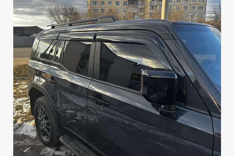 Toyota Land Cruiser Prado 250 2023- Window Deflectors Niken Luxury (6 pcs) Image