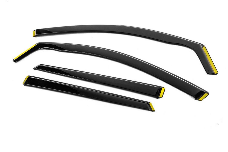 Hyundai Tucson TL 2016-2021 In-Channel Wind Deflectors Niken Luxury (4 pcs) Photo 3