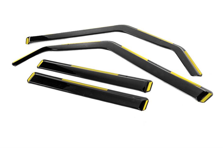 Land Rover Defender 2019- In-Channel Wind Deflectors Niken Luxury (4 pcs) Photo 3