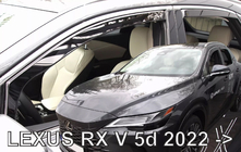 Lexus RX 2022- In-Channel Wind Deflectors Niken Luxury (4 pcs) photo 3