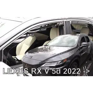 In-Channel Wind Deflectors Niken Luxury (4 pcs) Lexus RX 2022- photo 3