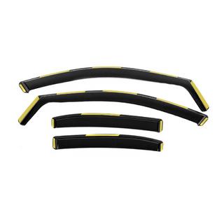 In-Channel Wind Deflectors Niken Luxury (4 pcs) Mercedes C-сlass W205 2014-2021 photo 2
