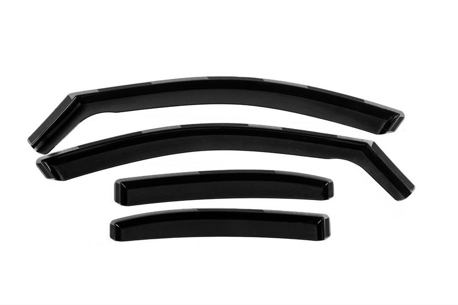 Mercedes C-class W205 2014-2021 In-Channel Wind Deflectors Niken Luxury (4 pcs) Photo 4