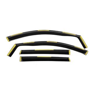 In-Channel Wind Deflectors Niken Luxury (4 pcs) Nissan Qashqai 2014-2021 photo 1