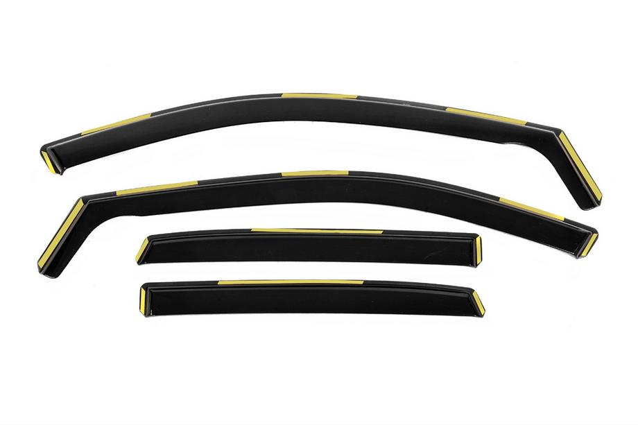 Nissan Qashqai 2021- In-Channel Wind Deflectors Niken Luxury (4 pcs) Photo 1