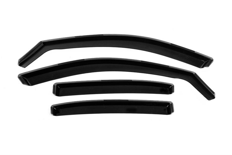 Skoda Octavia II A5 2006-2010 In-Channel Wind Deflectors Niken Luxury (SD, 4 pcs) Photo 3